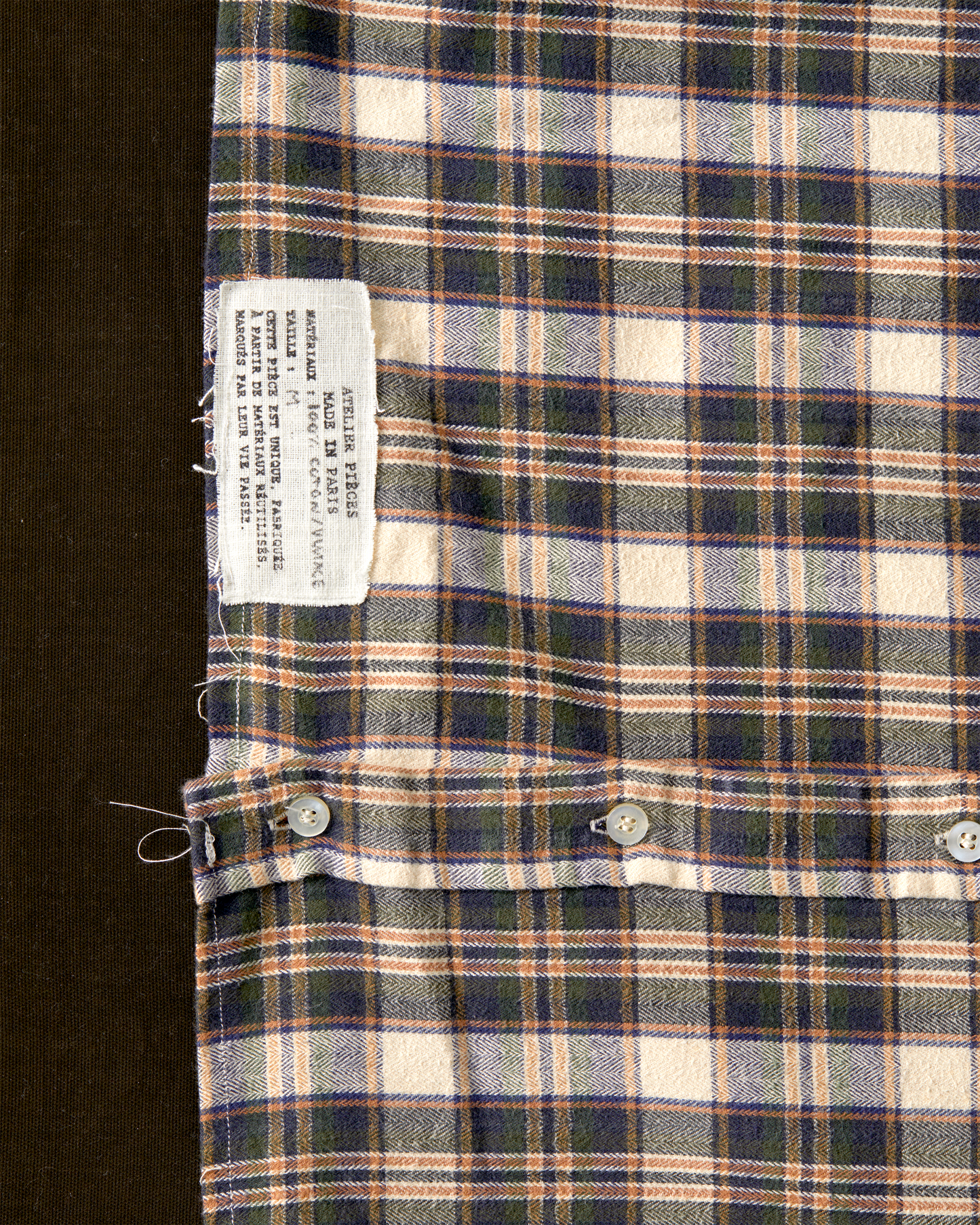 V0.5 - surchemise en flannelle