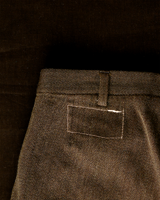V0.4 - pantalon en sergé de laine