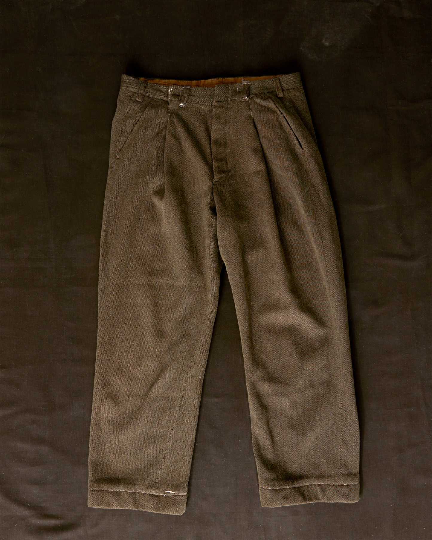 V0.4 - pantalon en sergé de laine